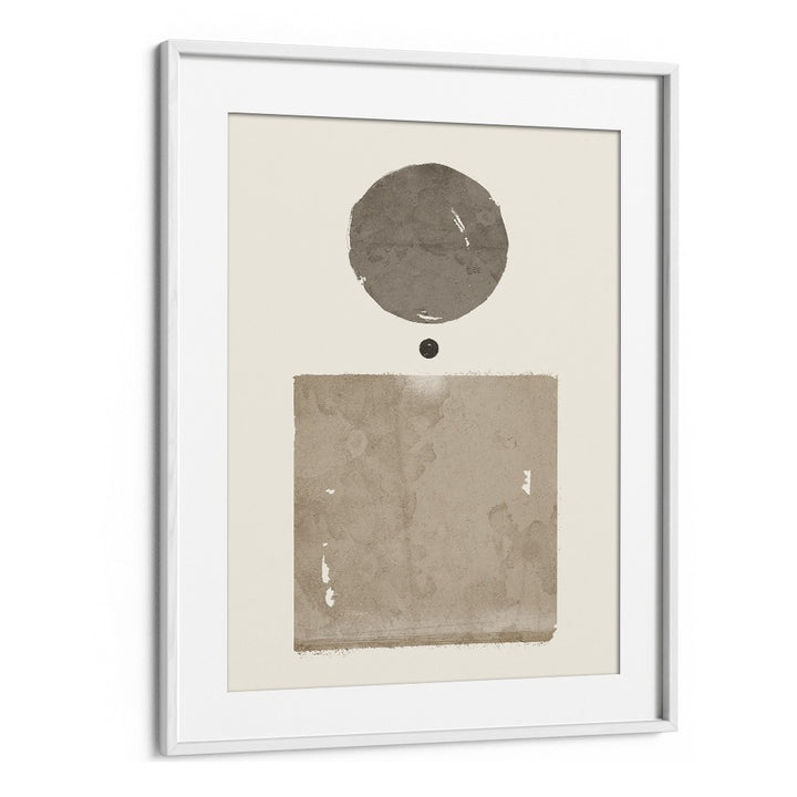 Muted Beauty, Geometric Art Prints showcase a stylish abstract design with soft shapes, enhancing your decor beautifully.