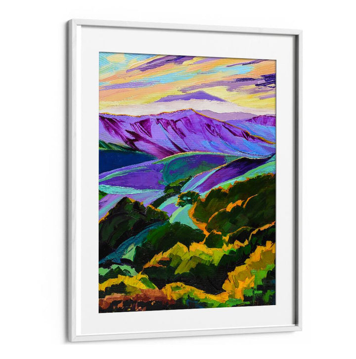 PURPLE MOUNTANS MAJESTY , LANDSCAPE PAINTINGS
