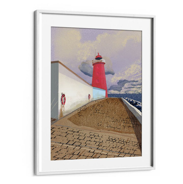 Stunning POOLBEG LIGHTHOUSE, BEACH PAINTINGS capture coastal beauty, perfect for enhancing your home decor.