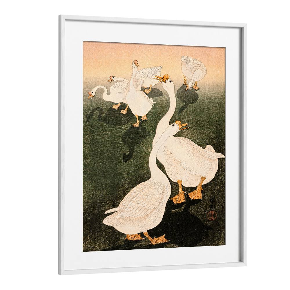 GEESE (1926)  , JAPANESE PAINTINGS , JAPANESE ART PRINTS