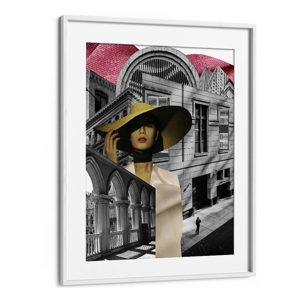 Stylish STREET II, SURREAL ART PRINTS featuring urban-themed collage and vibrant design, perfect for modern decor.