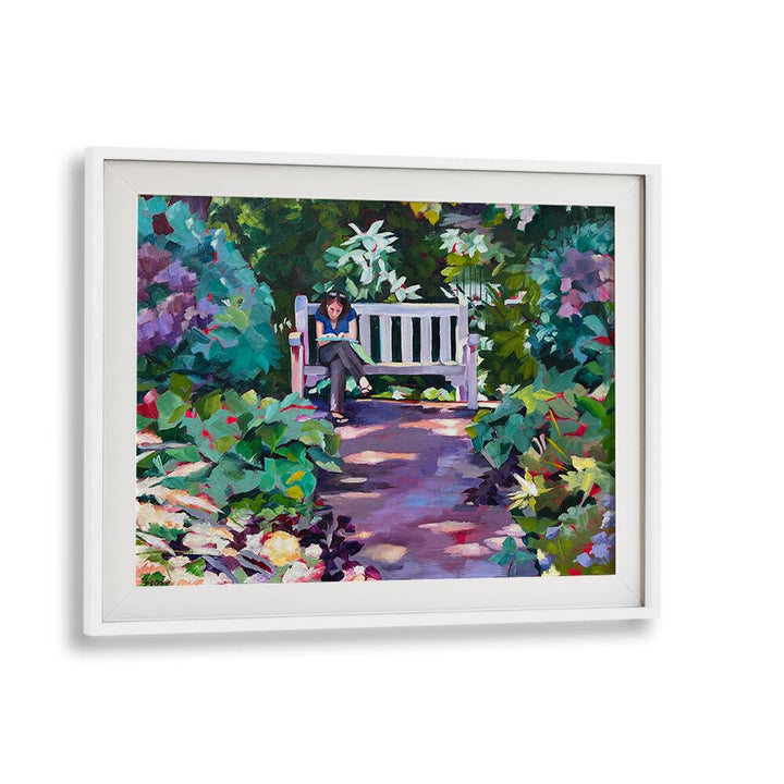 PRINCETON GARDEN , LANDSCAPE PAINTINGS