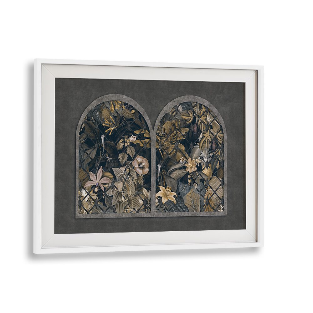 ROOM WITH A VIEW VIII BY ANDREA HAASE , BOTANICAL ART PRINTS , FLORAL PAINTINGS