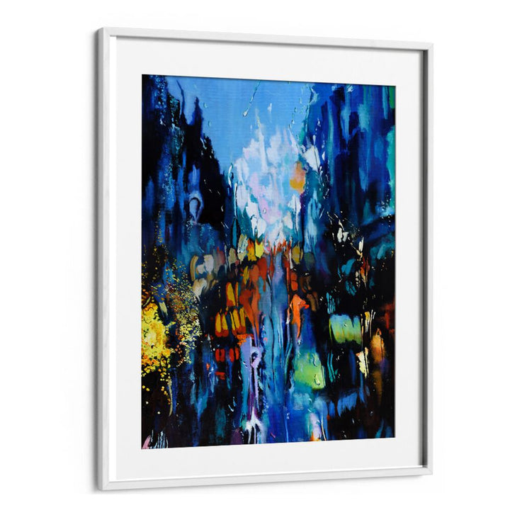 RAINY DAY NEW YORK , ABSTRACT PAINTINGS