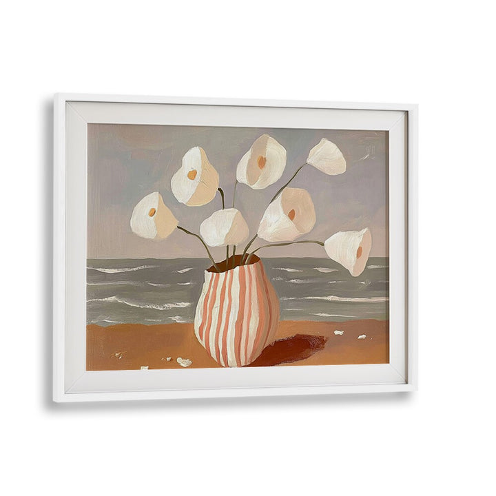 Serene art piece BOATS IN THE HARBOR II, showcasing the beauty of harbor life, perfect for nautical decor.