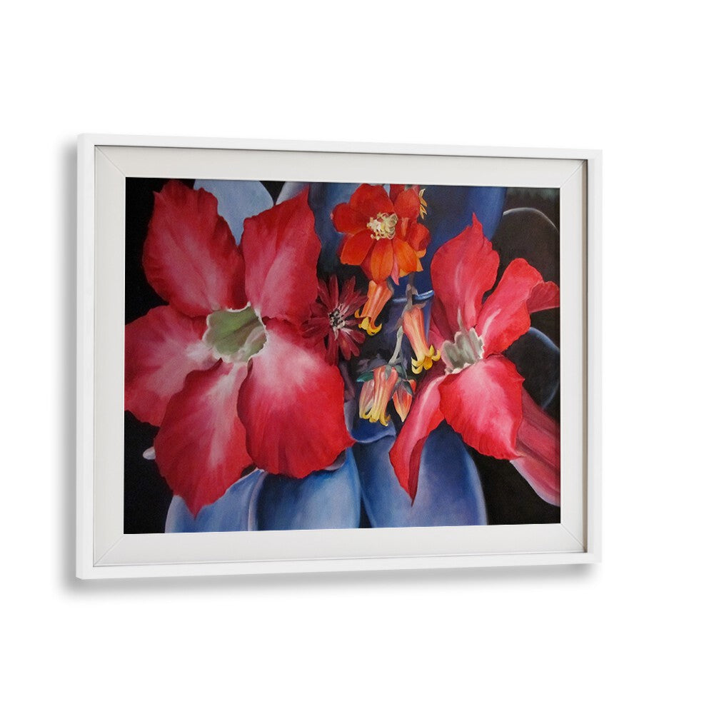 HAWAIIN FLOWERS , FLORAL FLOWER PAINTINGS