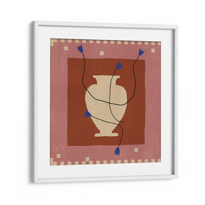 Stylish OUT OF VASE BLOOMS VII, KITCHEN POSTERS featuring a modern vase and floral design for elegant decor.