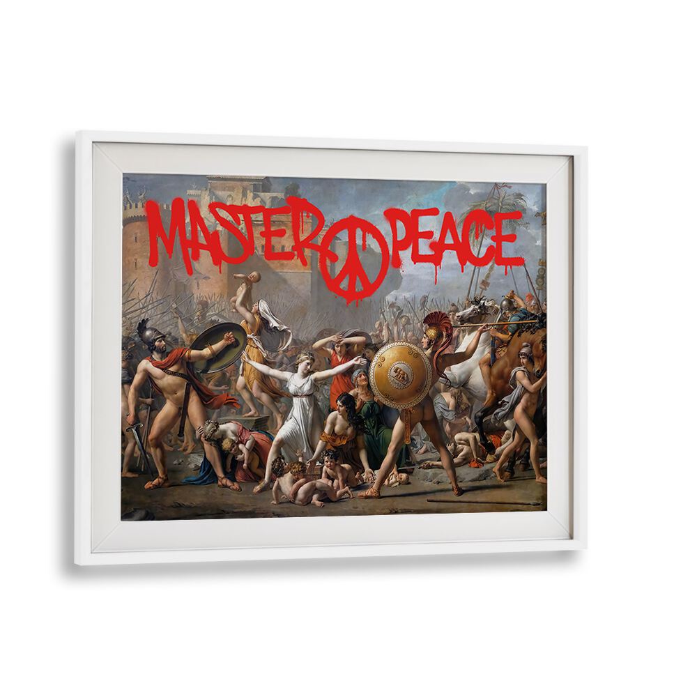 MASTERPEACE BY DIKHOTOMY , ALTERED ART PRINTS