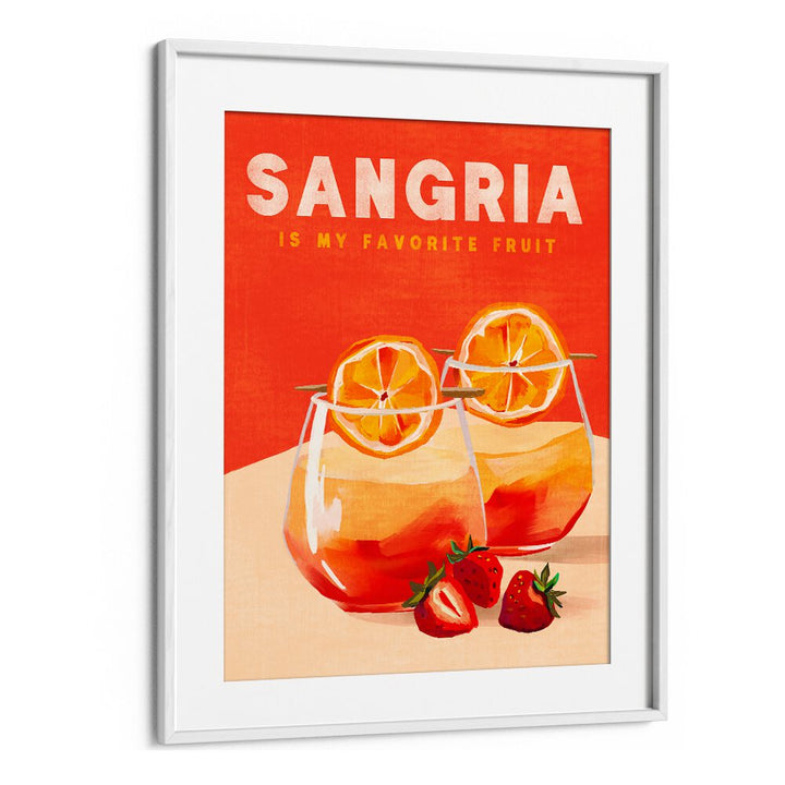 Colorful SANGRIA, BAR art featuring vibrant drinks to elevate your entertainment space with lively decor.