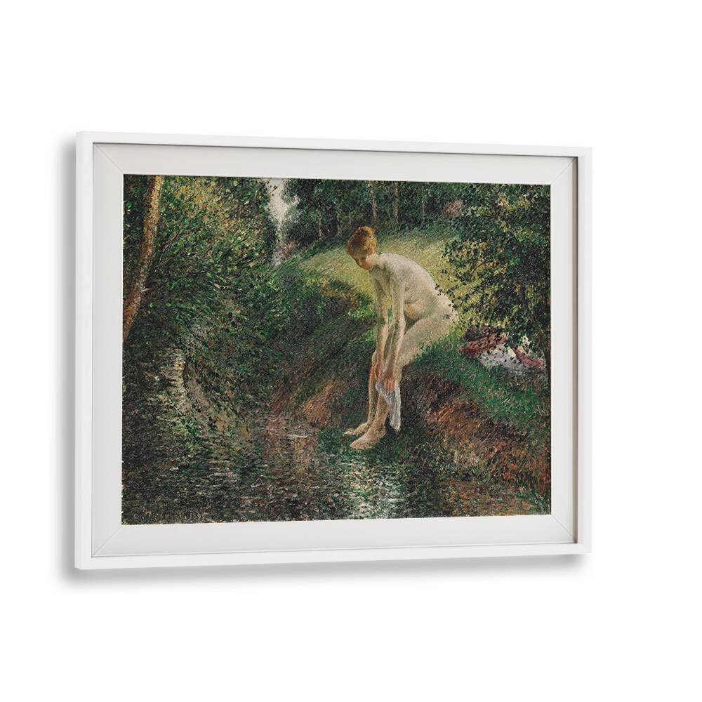 BATHER IN THE WOODS (1895)  , VINTAGE PAINTINGS