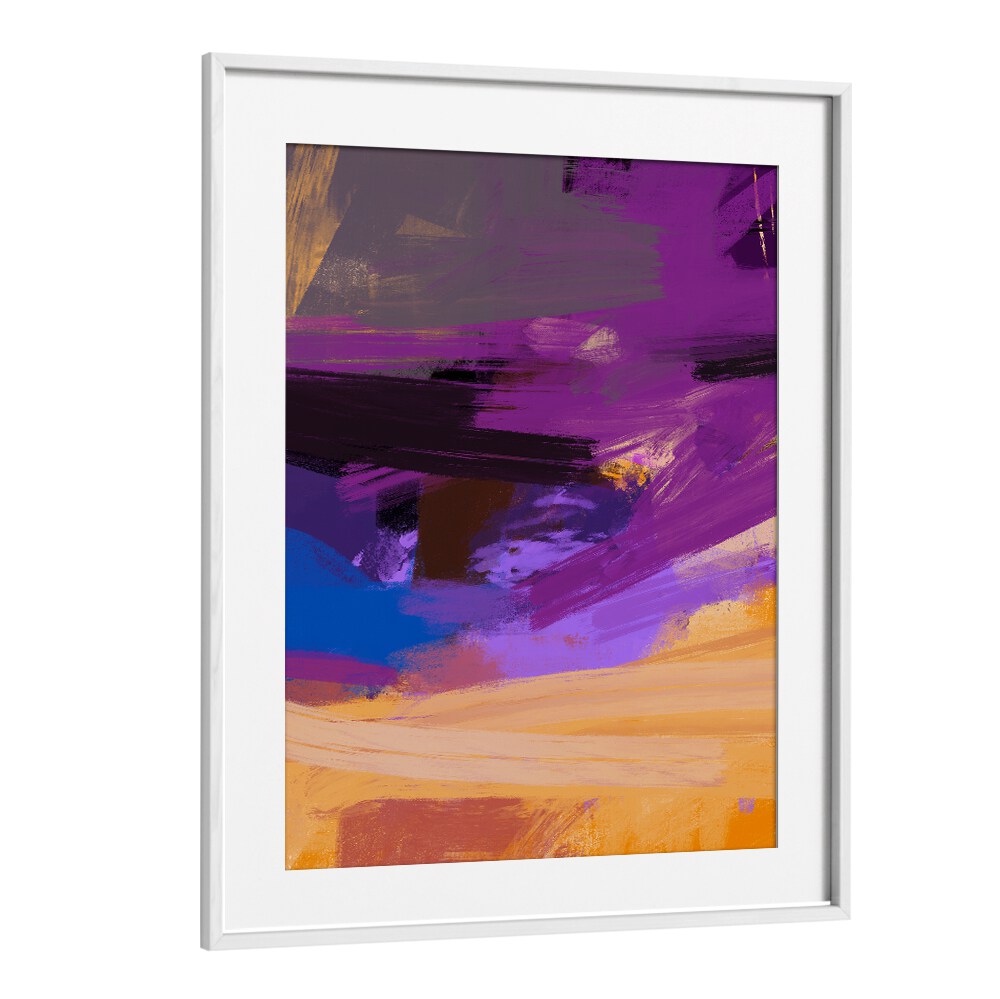 Vibrant colors of ABSTRACTION WITH DRAMATIC SKY II, ABSTRACT PAINTINGS, elevate any space with artistic expression.