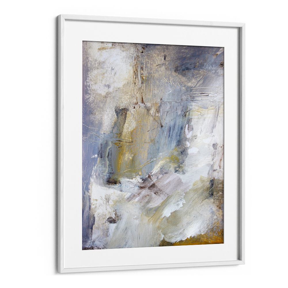Elegant FLOAT, ABSTRACT PAINTINGS showcasing soft hues and textures, perfect for modern home decor.