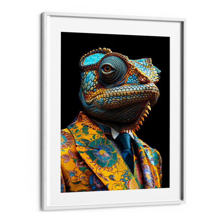 WILD SUITS - CHAMELEON , ANIMAL PAINTINGS