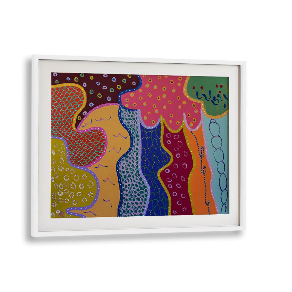 MOONLIGHTING II , PATTERN ART PRINTS