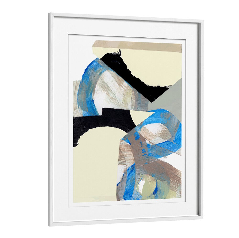 Captivating BLUE NEUTRAL BEIGE I, ABSTRACT PAINTINGS featuring soothing tones, perfect for transforming any space.