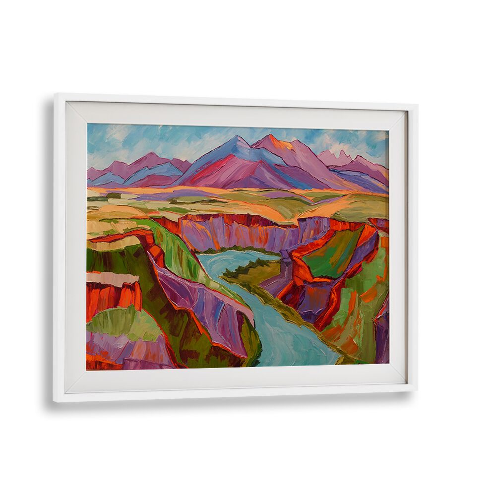 COLORFUL SUNSET , LANDSCAPE PAINTINGS