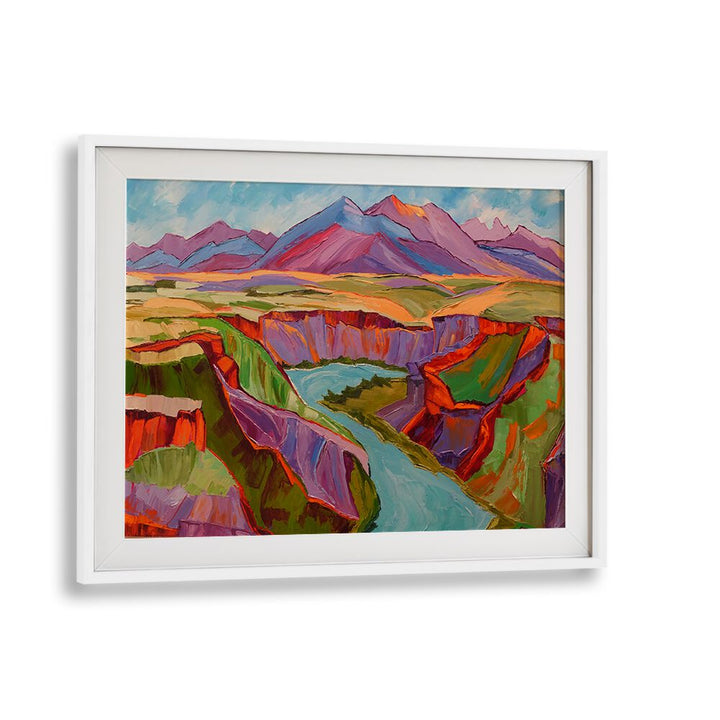COLORFUL SUNSET , LANDSCAPE PAINTINGS