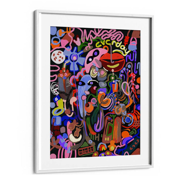 Vibrant ETHEREAL WHISPERS, POP ART PAINTINGS showcase a kaleidoscope of colors and whimsical designs for your space.