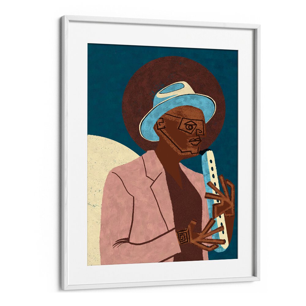 Musician Guy XIII movie poster features vibrant art, perfect for music lovers and stylish home decor accents.