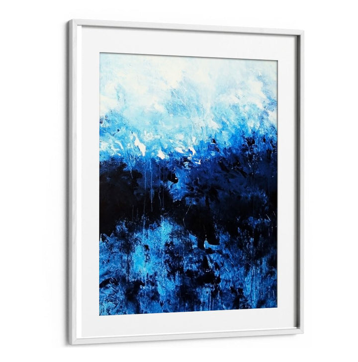 Elevate your decor with ABSTRACT DESIGN XIX, a vibrant abstract painting showcasing a blend of colors and forms.