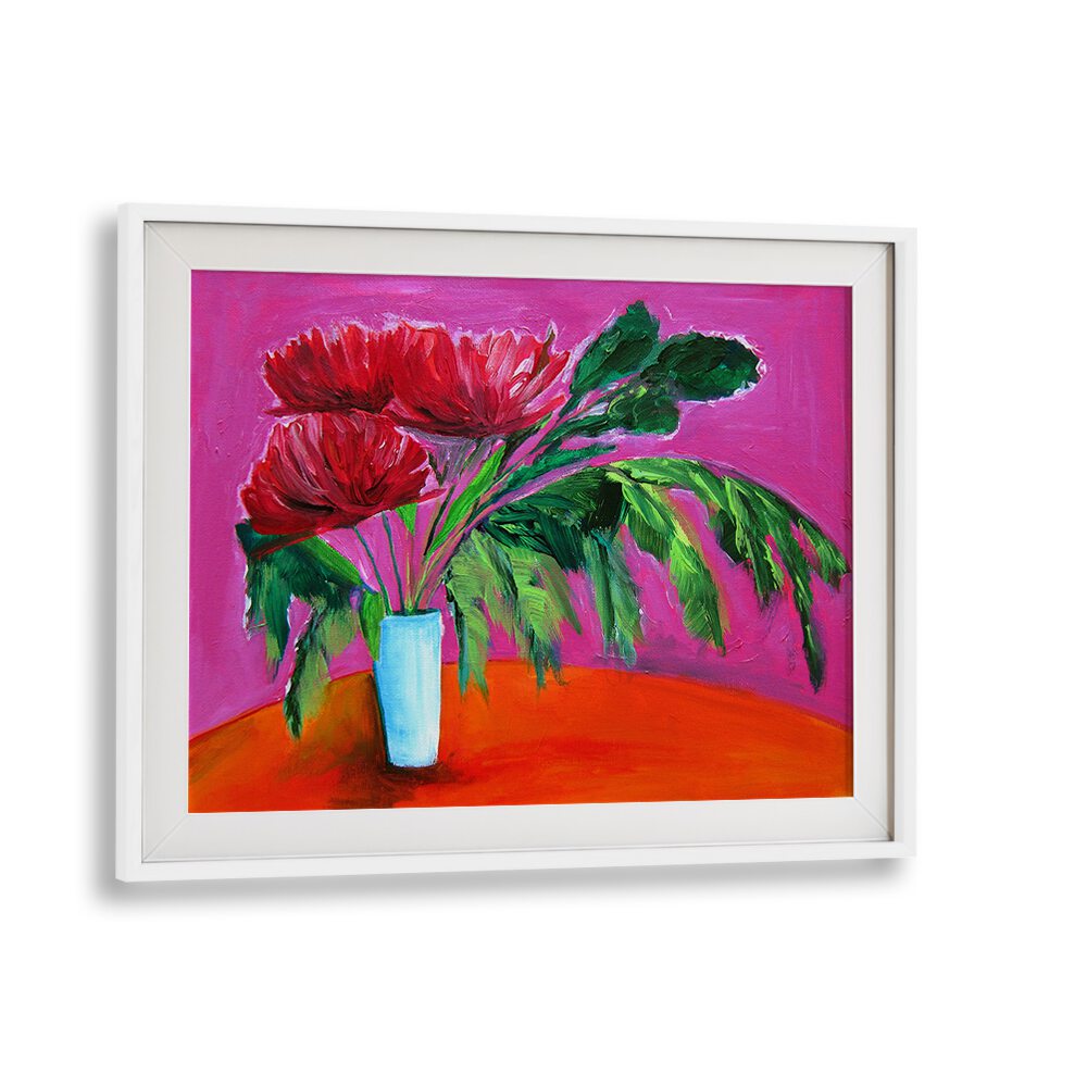 INES BOUQUET , FLORAL FLOWER PAINTINGS