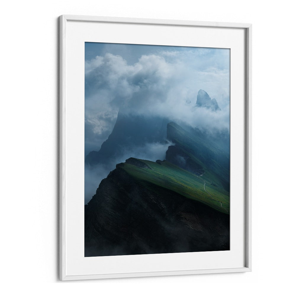 MOUNTAINS IN CLOUDS BY SIMOON , LANDSCAPE PHOTO PRINTS