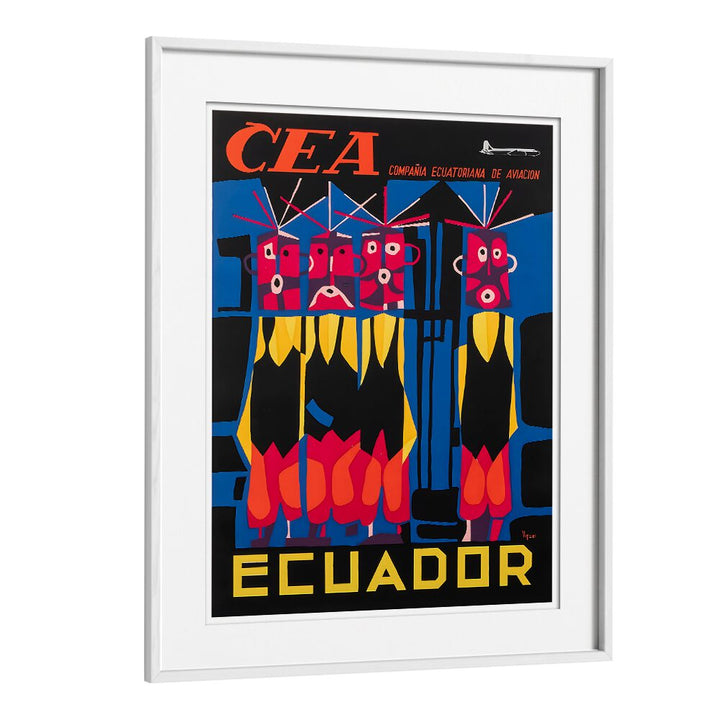 ECUADOR , VINTAGE TRAVEL POSTERS