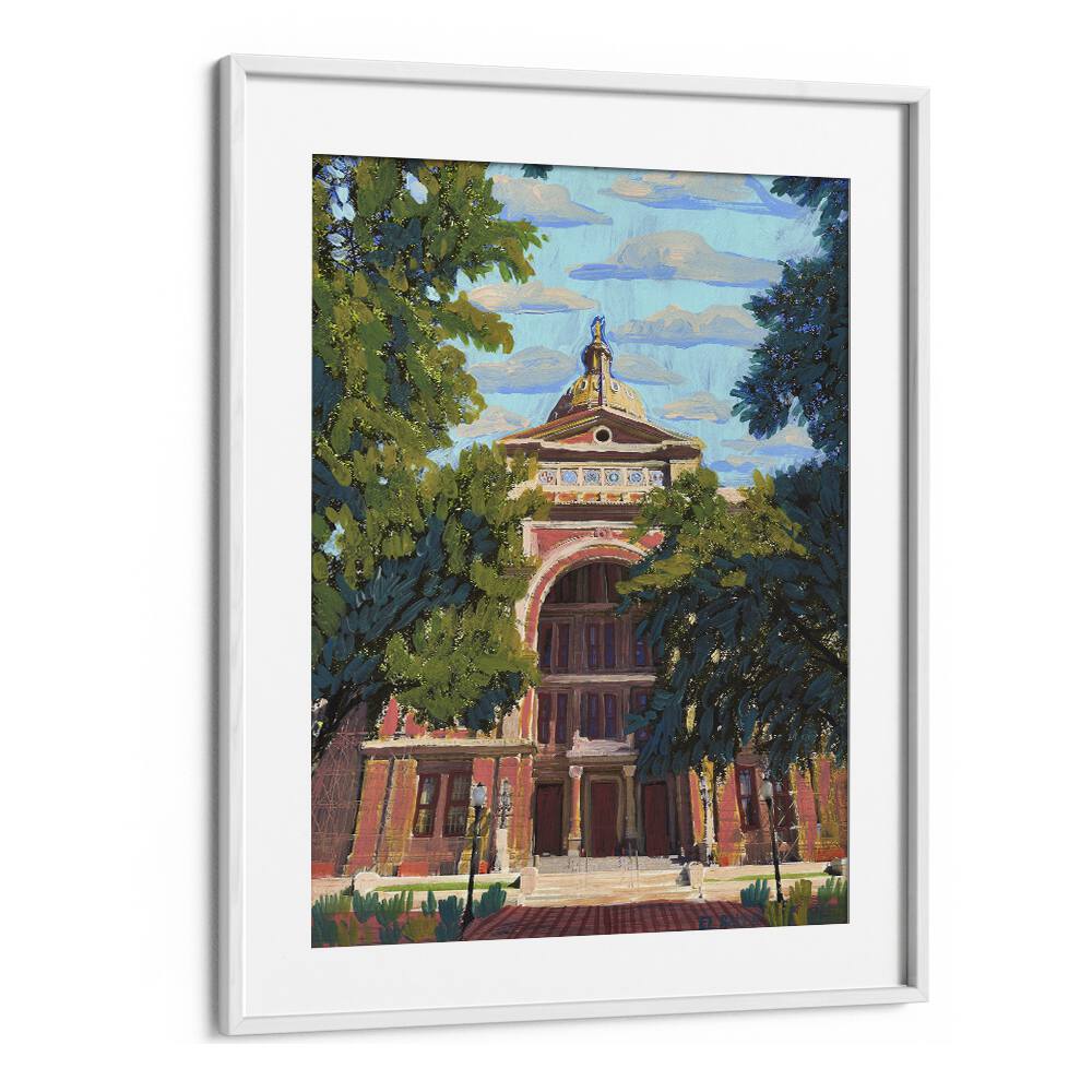 Eleanor Baker painting - TEXAS STATE CAPITOL by Asianmonk