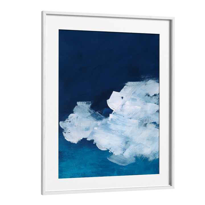 MYSTIC INDIGO CLOUDS I , ABSTRACT ART , ABSTRACT PAINTINGS