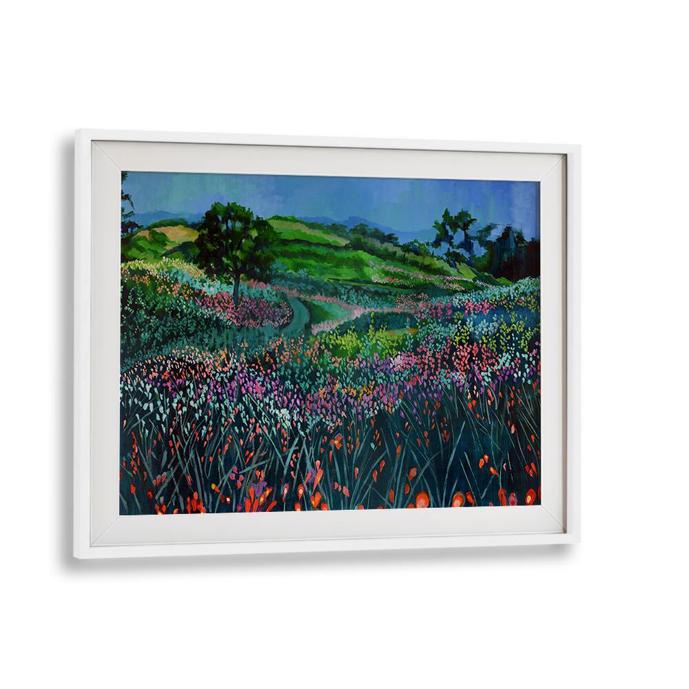 FIELDS OF FLOWERS , LANDSCAPE PAINTINGS