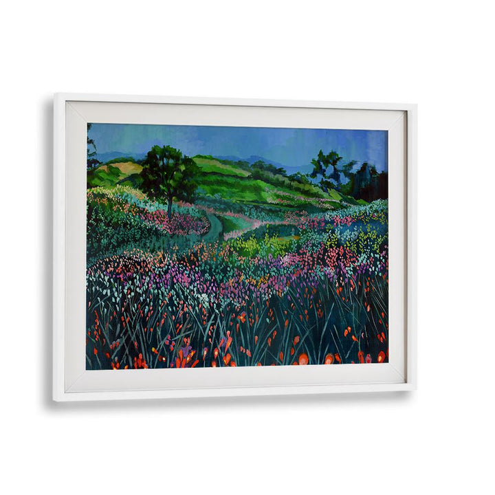 FIELDS OF FLOWERS , LANDSCAPE PAINTINGS