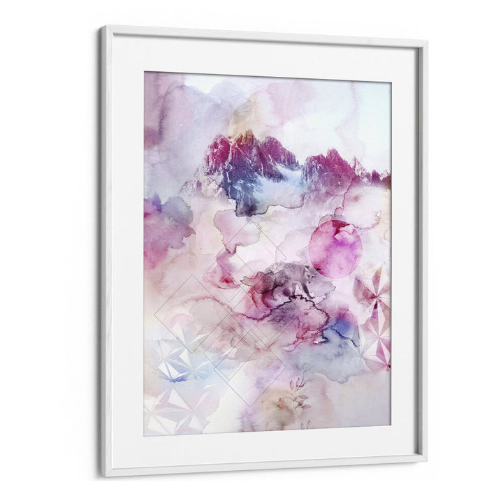 DUSK III, ABSTRACT PAINTINGS showcases a dreamy blend of colors and textures, perfect for modern decor.