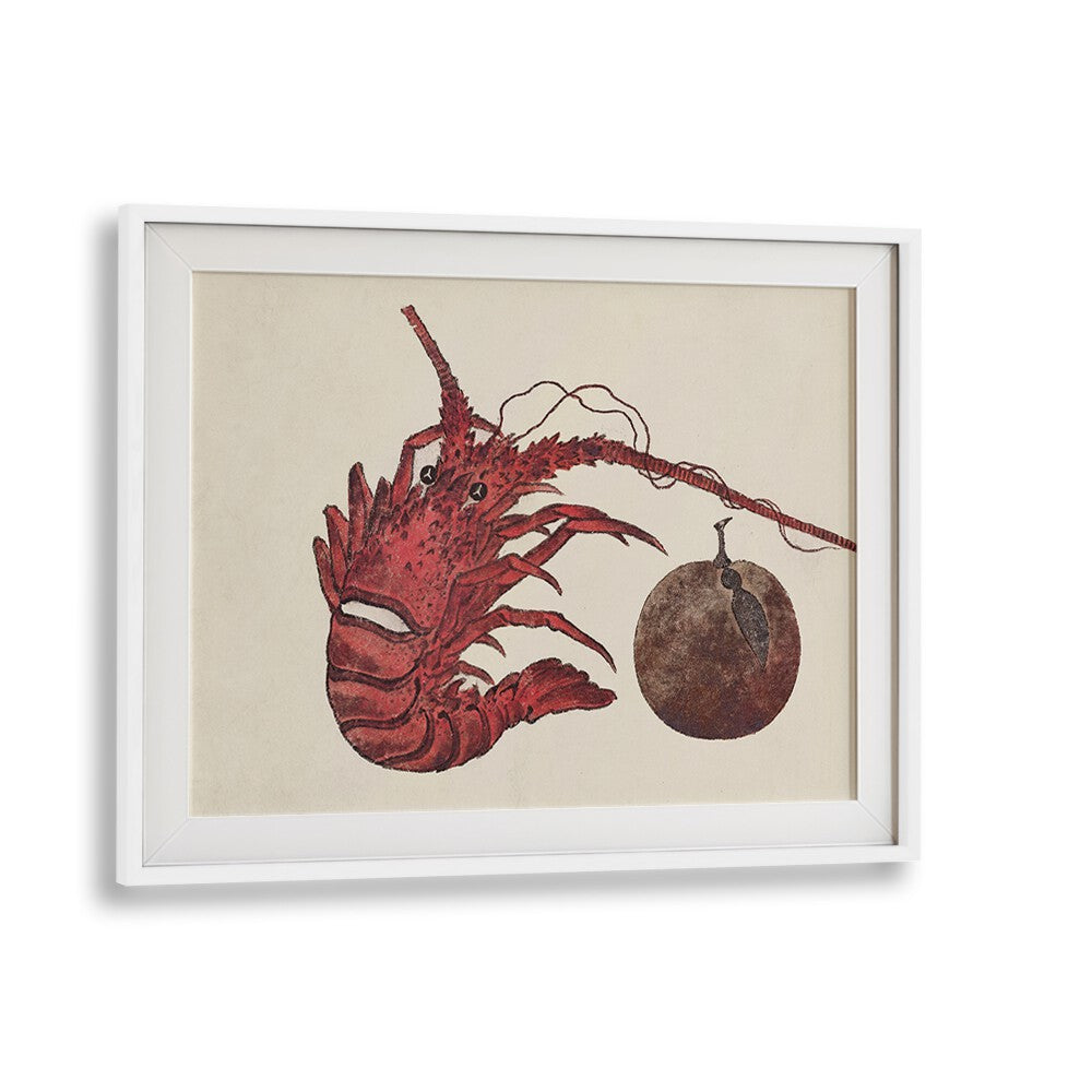 JAPANESE LOBSTER (1615–1868) BY KATSUSHIKA HOKUSAI, JAPANESE PAINTINGS