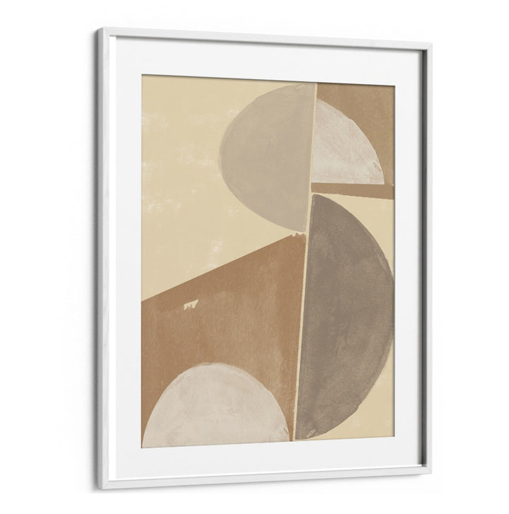 INTERACTION BALANCE NO.I, ABSTRACT PAINTINGS features earthy tones and shapes, perfect for enhancing your decor.