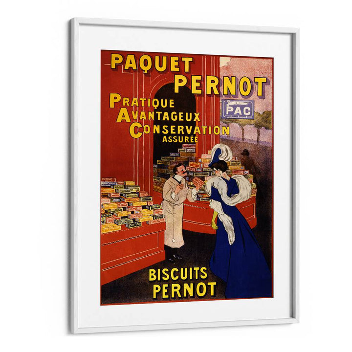 PAQUET PERNOT BISCUITS PERNOT (1905) , VINTAGE PAINTINGS