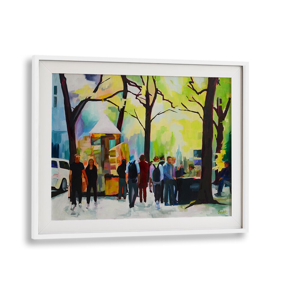 SUNDAY IN NEW YORK , LANDSCAPE PAINTINGS