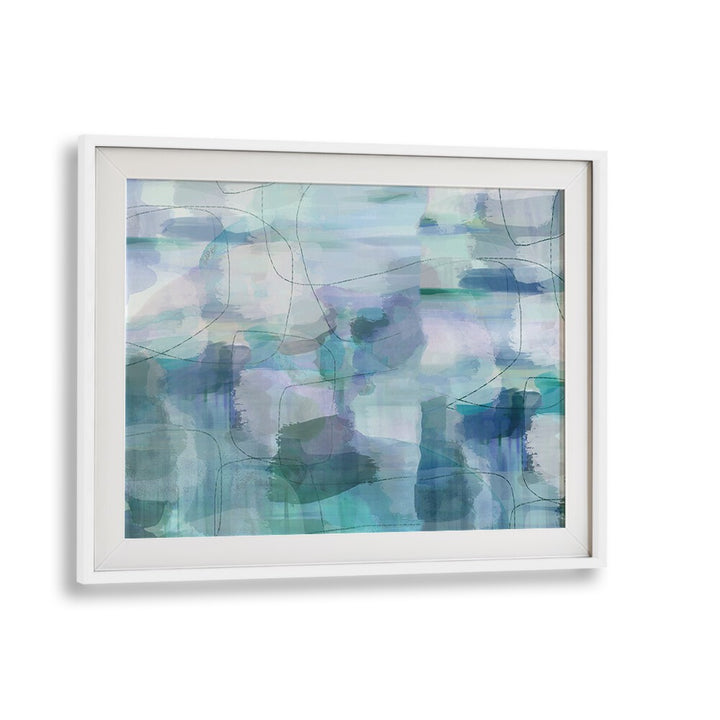 Vibrant AQUARELLE BLUES II, ABSTRACT PAINTINGS, enhances any space with captivating colors and modern design.