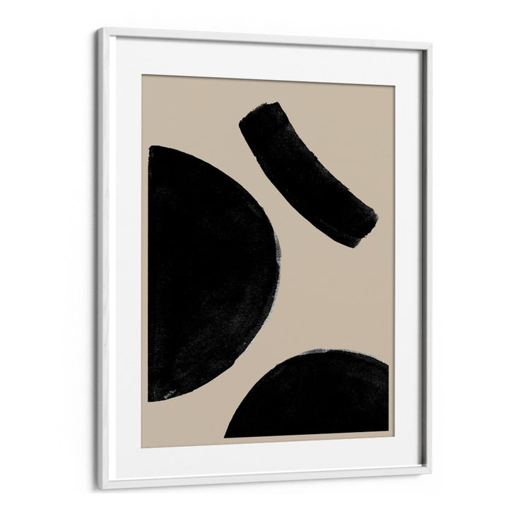 SIMPLE BLACK COMPOSITION  , ABSTRACT PAINTINGS