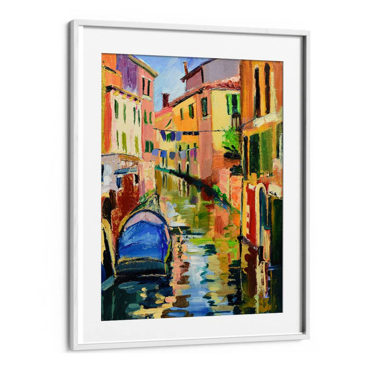 VENETIAN REFLECTIONS , LANDSCAPE PAINTINGS