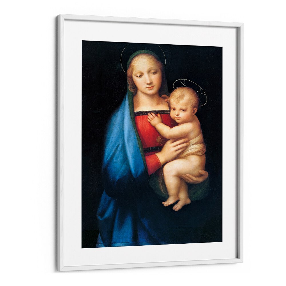 MADONNA DEL GRANDUCA (1505) BY RAPHAEL RAFFAELLO , VINTAGE PAINTINGS