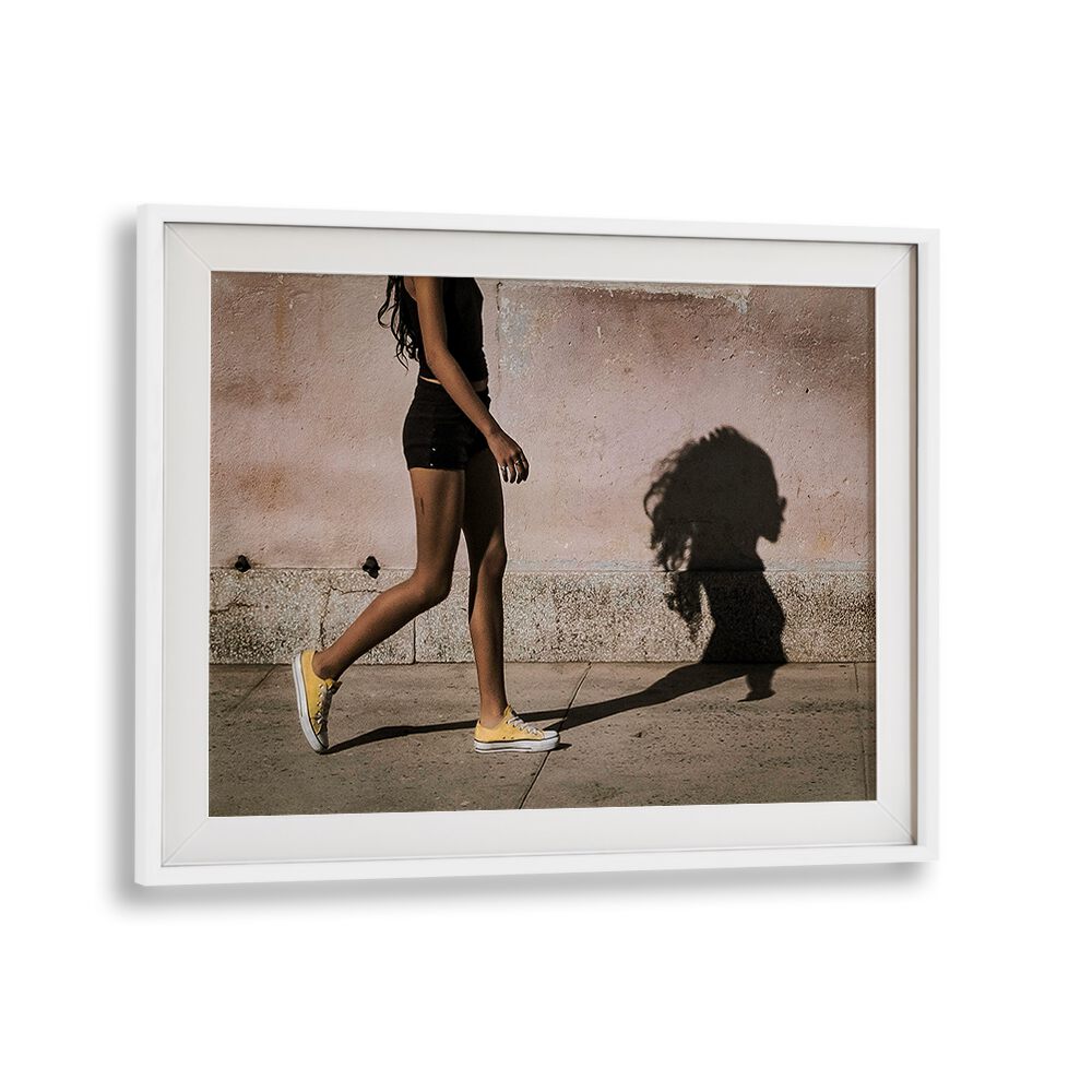 Stylish SHADOW, PHOTOGRAPHY PRINTS showcasing dynamic street art and captivating shadows in everyday moments.