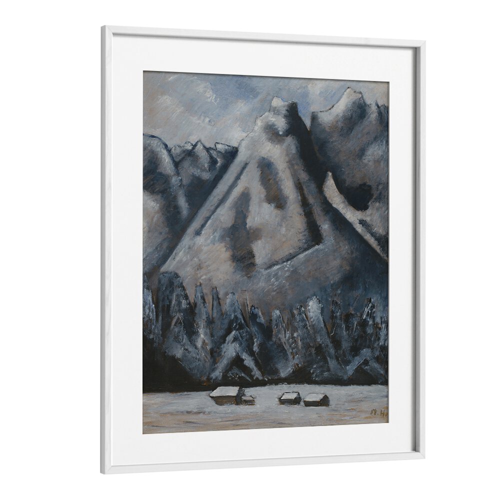 WAXENSTEIN PEAKS, GARMISCH-PARTENKIRCHEN (CA. 1933–1934)  , VINTAGE PAINTINGS