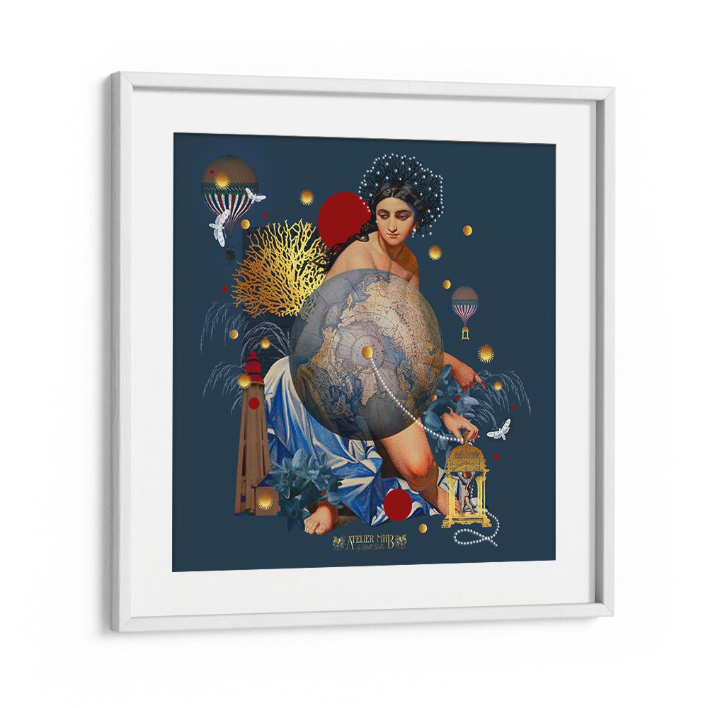 Surreal art print depicting harmony and unity, part of SUPPORT FOR PEACE, SURREAL ART PRINTS collection.