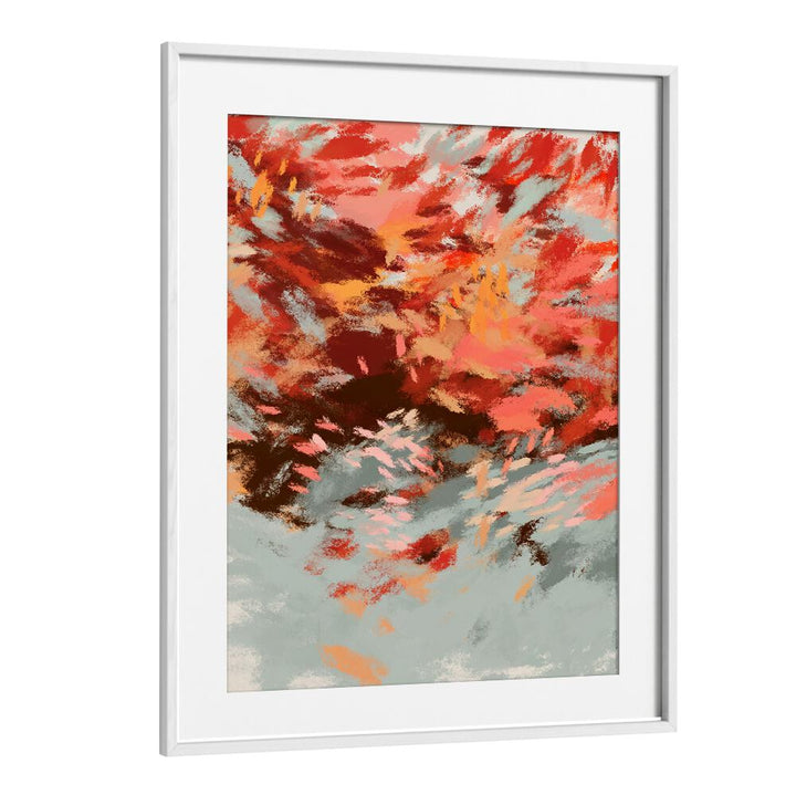 Vibrant AUTUMN SHADOWS II, ABSTRACT PAINTINGS captures fall's essence, adding warmth to any space. Perfect for art lovers.