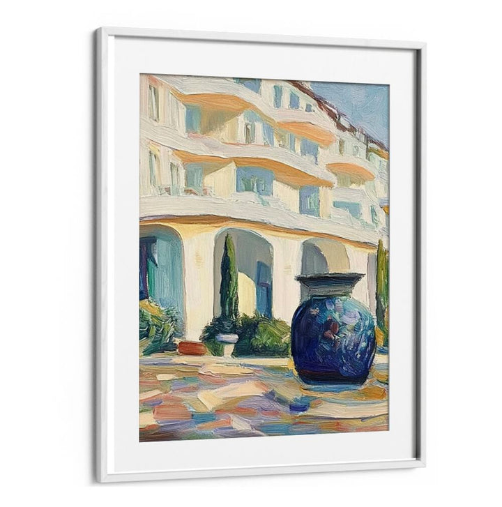 Elegant POT ON A STREET planter enhances outdoor decor, blending style and functionality beautifully.
