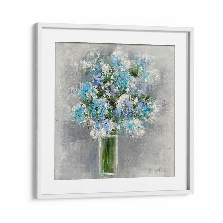 Stunning BOUQUET OF FLOWERS IN A GLASS , FLORAL FLOWER PAINTINGS adds elegance to any room with vibrant colors.