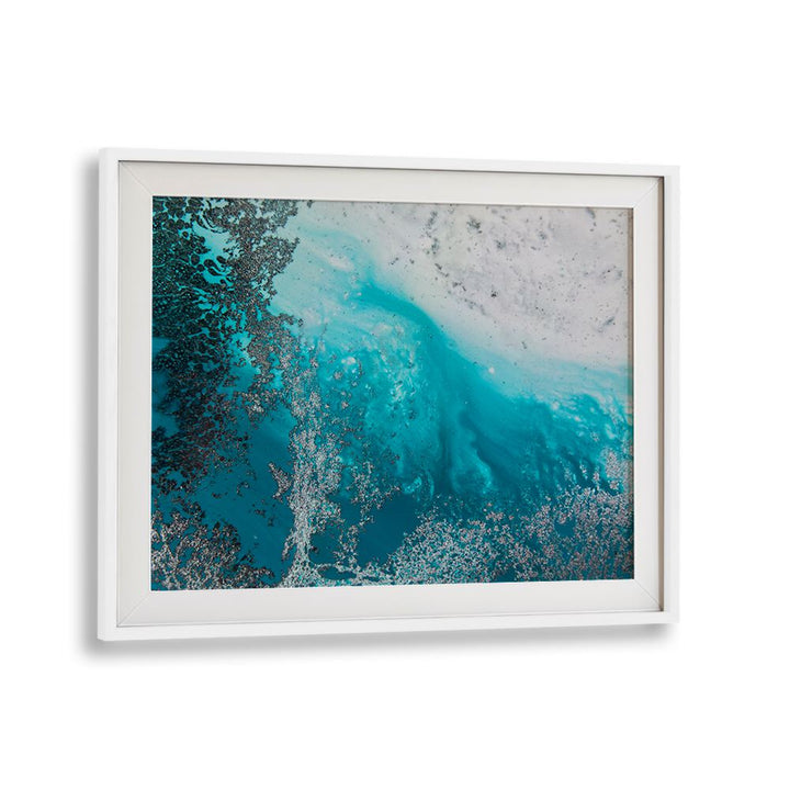 Vibrant TURQUOISE WATERS, ABSTRACT PAINTINGS artwork, perfect for modern home decor and serene spaces.