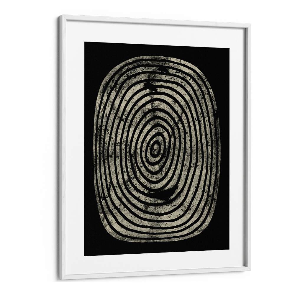 Bold BLACK OASIS ABSTRACTION, GEOMETRIC ART PRINTS featuring dynamic 3D shapes to elevate your space.