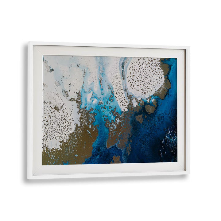 Vibrant hues and intricate designs define the MARINE PERSIAN AFFAIR, a stunning abstract painting for your space.