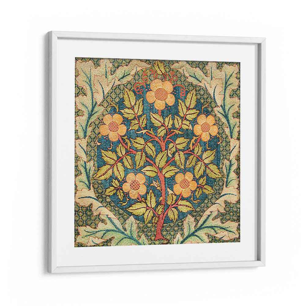 ROSE WREATH (1834-1896) , WILLIAM MORRIS PAINTINGS , ARTWORKS BY WILLIAM MORRIS